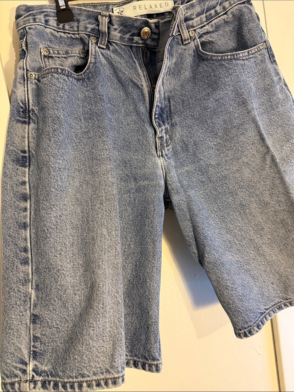 Arizona Jean Company Light Blue Denim Relaxed Shorts